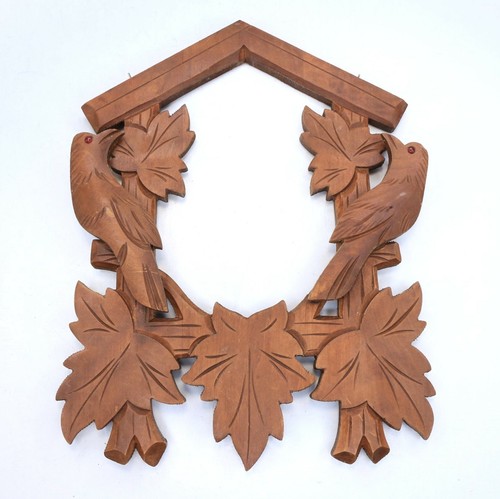 Cornice orologio cucù con - a,