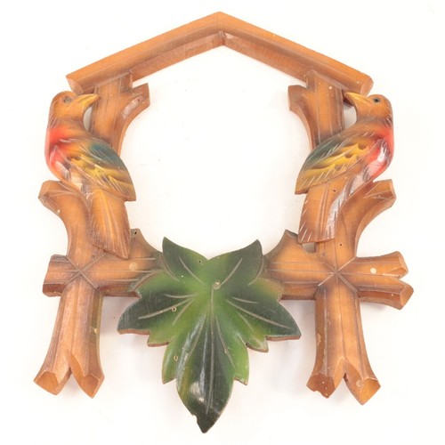 Cornice orologio cucù con - orologio, a