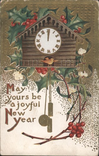 Orologio cucù capodanno - orologio, di