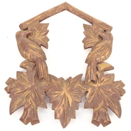 Cornice orologio cucù - a, con