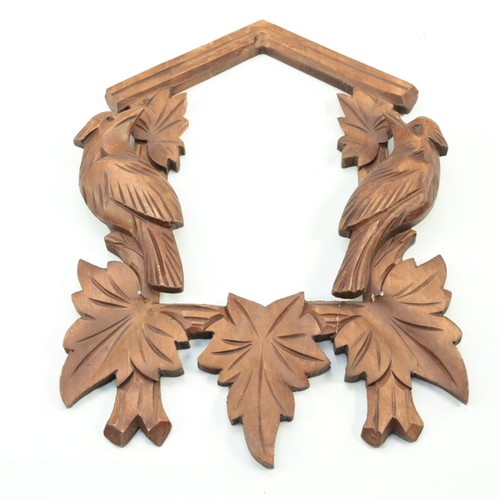 Cornice orologio cucù con - a,