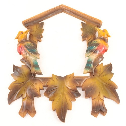 Cornice orologio cucù con - cornice,